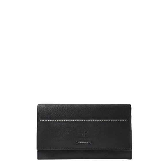 Product image 1 of dR Amsterdam Tampa Damesportemonnee black II