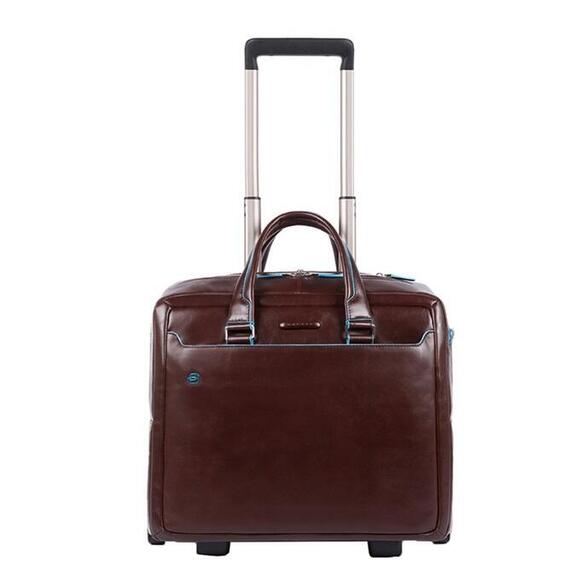 Product image 1 of Piquadro Black Square Briefcase with wheels brown