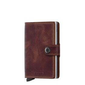 Afbeelding van Secrid Miniwallet Portemonnee brown vintage leather