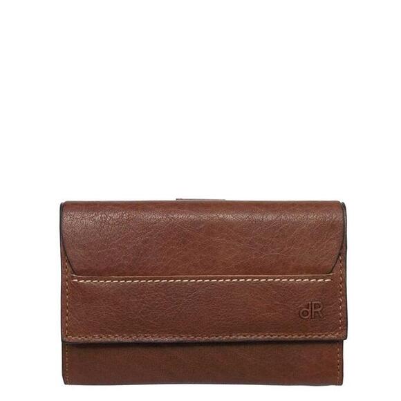 Product image 1 of dR Amsterdam Waxi Damesportemonnee 11cc chestnut